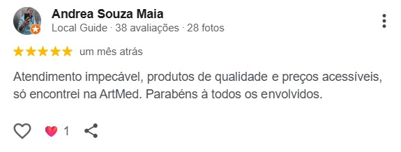 Avaliação de cliente 1