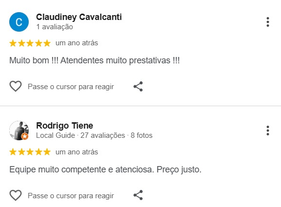 Avaliação de cliente 6